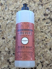 Mrs. Meyer's Clean Day Dish Soap, Gingerbread Scent, 16 Ounce Bottle