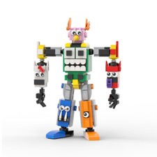 YOUFOY Robots with Multiple Monster Combinations Building Toys 347 Pieces