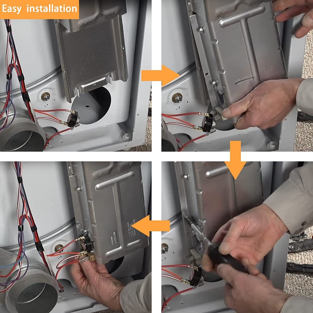 279838 Dryer Heating Element Assembly & 3977393 3977767 For