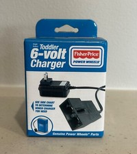 GENUINE FISHER PRICE POWER WHEELS TODDLER 6 VOLT CHARGER BRAND NEW FAST SHIPPING