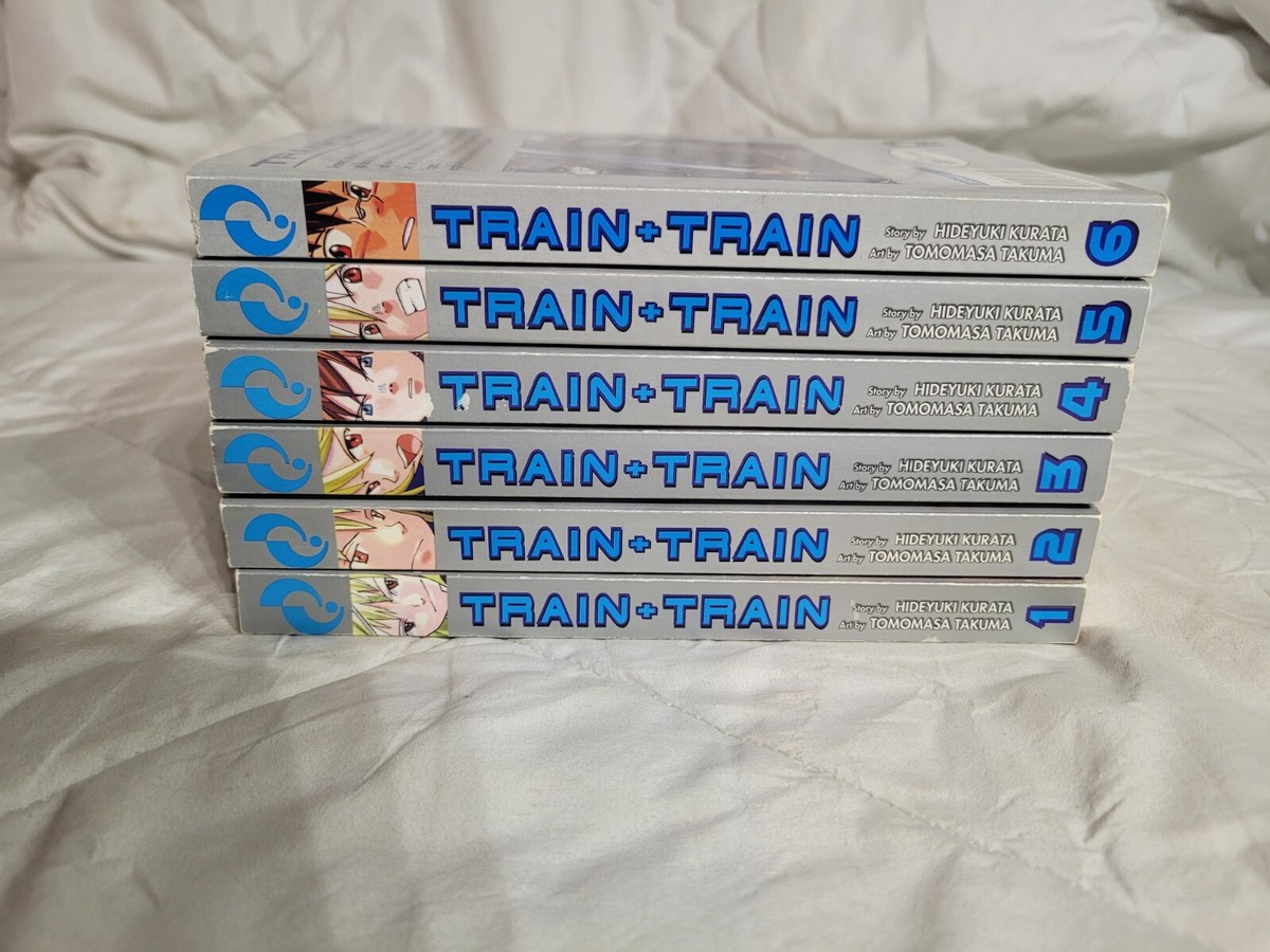 Train + Plus Train Vol.1-6 English Manga Complete Hideyuki Kurata