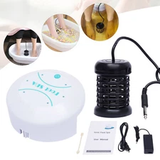 Ionic Detox Foot Bath Spa Machine Portable Salon Ion Aqua Foot Bath Beauty Kit!
