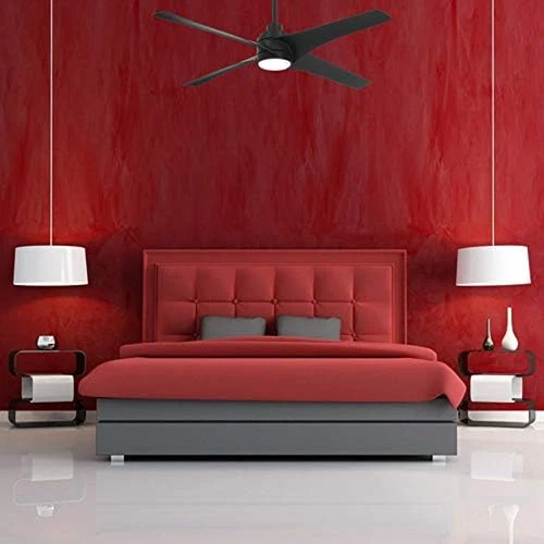 56" F543L-CL Ceiling Fan with 20W LED Light in Stylish Coal Finish - Picture 8 of 9