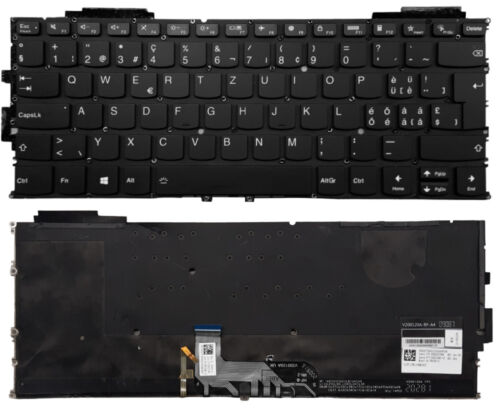 Lenovo IdeaPad Yoga 9i 14ITL5 Yoga 9-14ITL5 82BG Keyboard SWISS Backlit QWERTZ - Picture 1 of 3