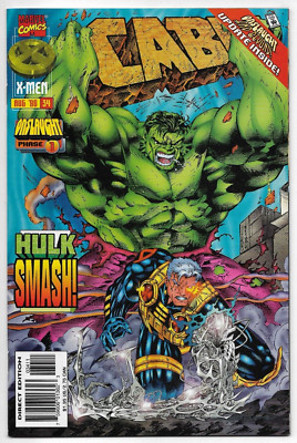 CABLE #34 MARVEL COMICS ONSLAUGHT PHASE #1 Loeb Churchill Hanna 1996 VFN/NM
