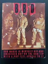 BBD Bell Biv Devoe Poison Concert 1991 Program Tour Book Signed by Bell?