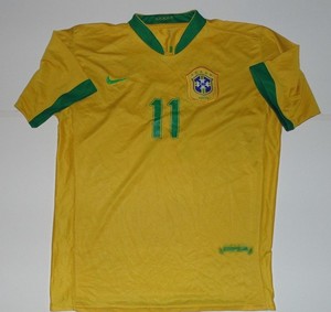 brazil 2006 world cup jersey