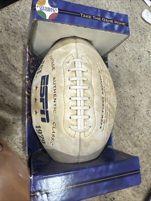1979 Vintage Football 1 In 5000 ESPN Football