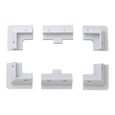 Spartan Power ABS Drill Free Solar Panel Mounting Bracket 6pcs White OR Black