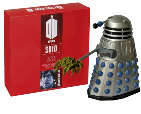 Doctor Who Scoop Dalek Eaglemoss RARE SPECIAL Figure #SD10 NEW BUT DAMAGED BOX