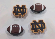University Of Notre Dame Charms For Crocs Shoe Charms - 4 Pieces