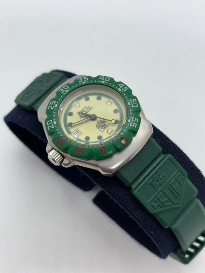 [Exc+5] TAG Heuer Formula 1 Profesional 200M 372.508 Mujer’s con Caja Reloj JAPÓN Foto 4 de 4