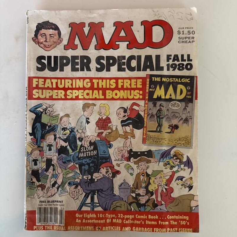 MAD Magazine Super Special Fall 1980 Includes The Nostalgic Bonus