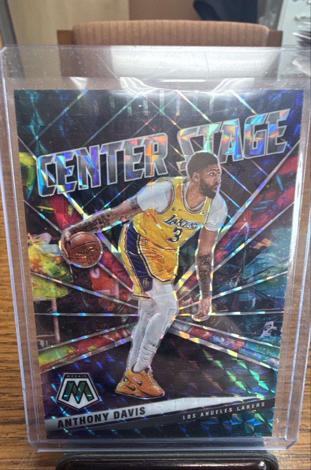2020-21 Panini Mosaic - Center Stage Anthony Davis #23