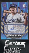 Jonny DeLuca 2024 Topps Big League #OAA-JD Opening Act Autographs Dodgers RC