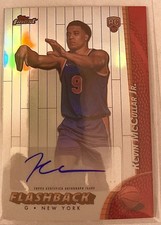 2024-25 Topps Finest Kevin McCullar Jr. Refractor Auto