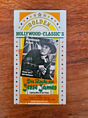 Die Rache des Jesse James VHS Edwin L. Marin Randolph Scott Bill Williams 100