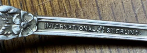 Wild Rose by International Sterling Infant Spoon