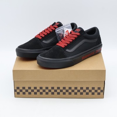703000-0001 BABYMETAL Vans Old Skool Black Red (V36CF BABYMETAL) (Herren)