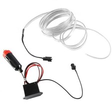 Led Car Interior Decorative Atmosphere Ice Blue Wire Strip Light Lamp Accessorie