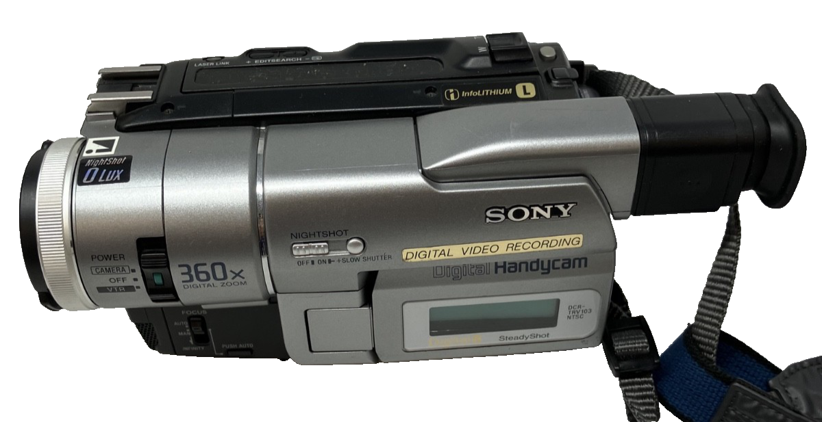DCR-TRV103 SONY Hi8 ビデオカメラ DIGITAL8 1022 Sony Handycam DCR-TRV103 Digital-8 Camcorder for sale online | eBay
