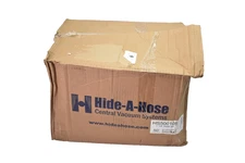 Hide-A-Hose Central Vacuum 1 1/4" Hose Kit HS500105 50 Foot SmartSoc In Box Gray