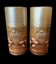 GLADE NUTCRACKER DELIGHT AUTOMATIC SPRAY REFILL 6.2 OZ RICH HAZELNUT & PRALINE