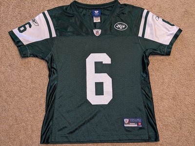 Womens Adult Medium M - NFL New York Jets #6 Mark Sanchez Reebok Football Jersey