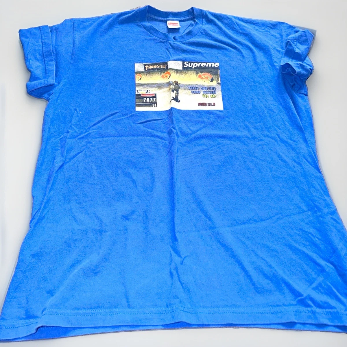 Supreme Blue T-Shirts for Men for sale | eBay