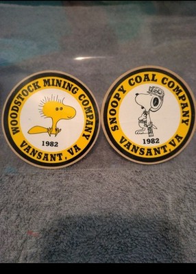 CRAZY RARE NEVER SEEN, NOT EVEN IN SPLIT SET FORM. SNOOPY AND WOODSTOCK COAL CO.