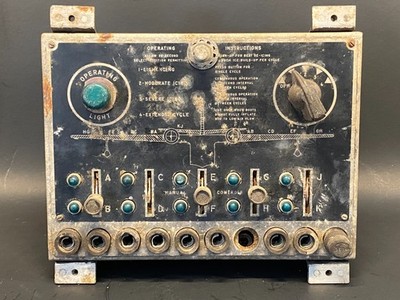 Vintage Grumman HU-16 Albatross Star Bendix De-Icer Control Box