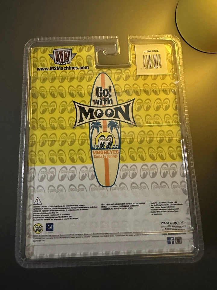 M2 Mooneyes Chevrolet 1957 bel air Sedan Delivery kein Hot wheels - Bild 4 von 4