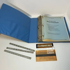 TI-Writer Word Processor for TI-99/4A 5.25" Disk Overlays & Binder Instructions