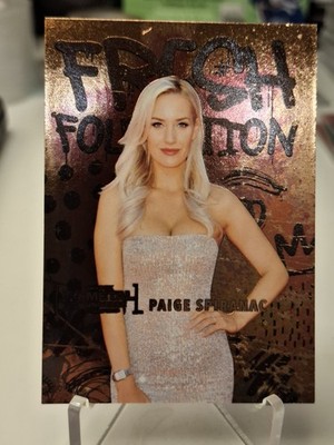 2021 Skybox Metal Universe Champions PAIGE SPIRANAC Fresh Foundation #FF36