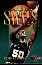 David Robinson 1994-95 SkyBox Premium #335 Spurs NBA READ FREE SHIP AutographDen