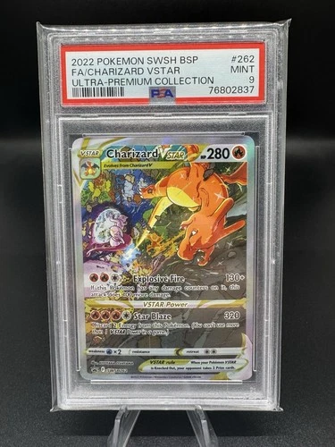 New ListingPSA 9 Charizard VSTAR SWSH262 Black Star Promo Sword & Shield