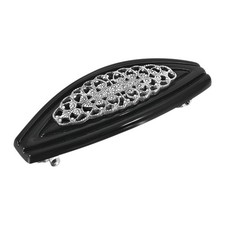 1928 Bridal Filigree Austrian Oval Crystal 1.89 Inch Hair Barrette Clip For Wome