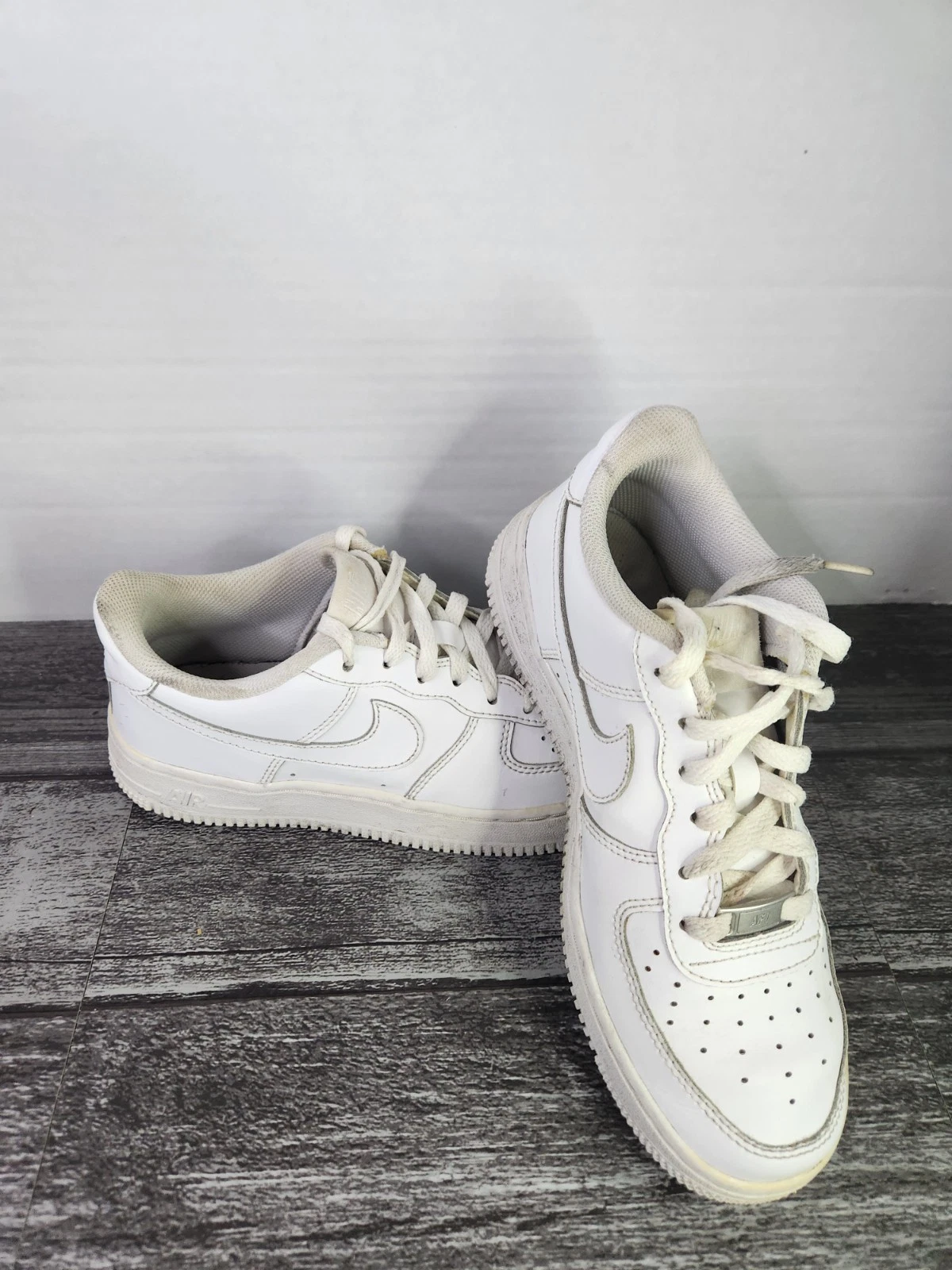 Taglia 5 (GS) Nike Air Force 1 Low Bianco 314192 117