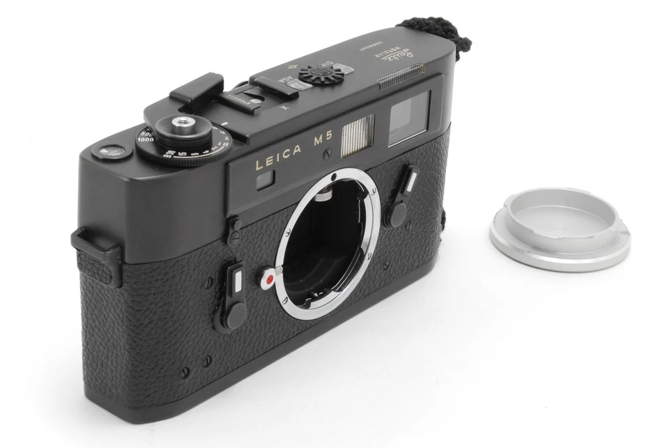 Cámara fotográfica telémetro Leica Leitz M5 Late 3 orejetas CLA'd [excelente como nueva] de JAPÓN Foto 2 de 4