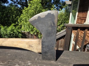 Vintage True Temper Kelly Woodslasher Tomahawk/Hudson Bay Pattern Axe