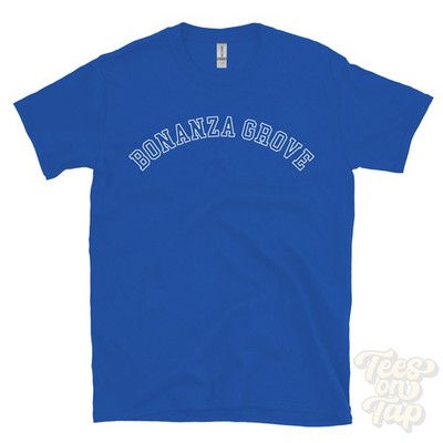 BONANZA GROVE T-SHIRT RETRO VARSITY STYLE minnesota big stone
