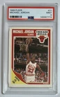 Michael Jordan 1989-90 Fleer PSA 9 Mint Chicago Bulls NBA Card #21