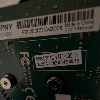 PNY NVIDIA Quadro K620 PCIe x16 GPU Multiple Monitor Fan/Heatsink