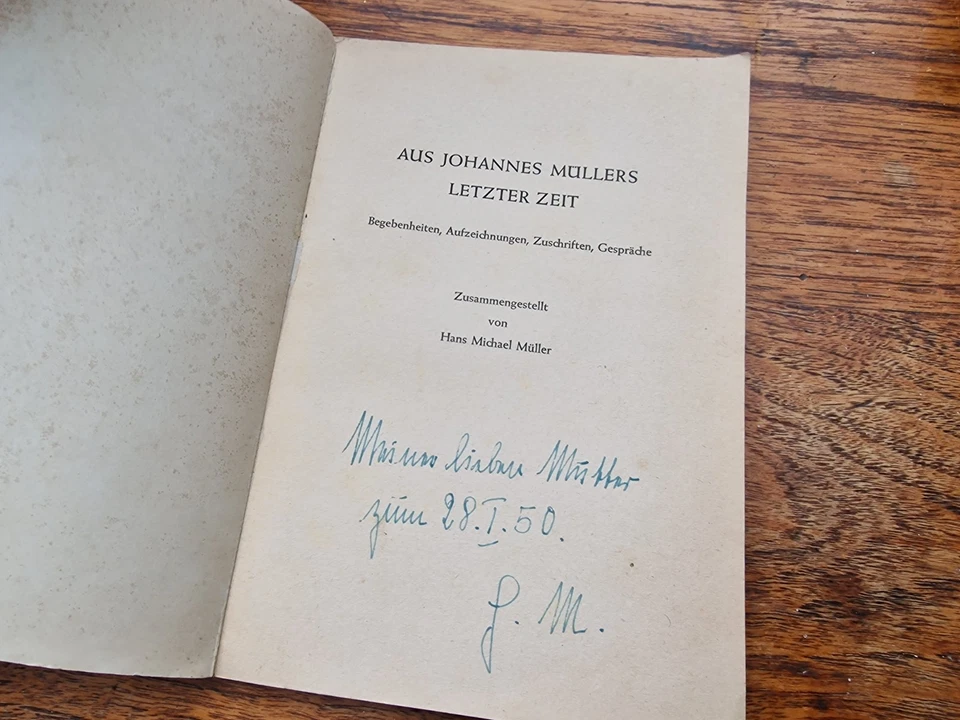 Aus Johannes Müllers letzter Zeit Elmauer Chronik 1933-1945 Gründer Schloß Elmau - Bild 2 von 4