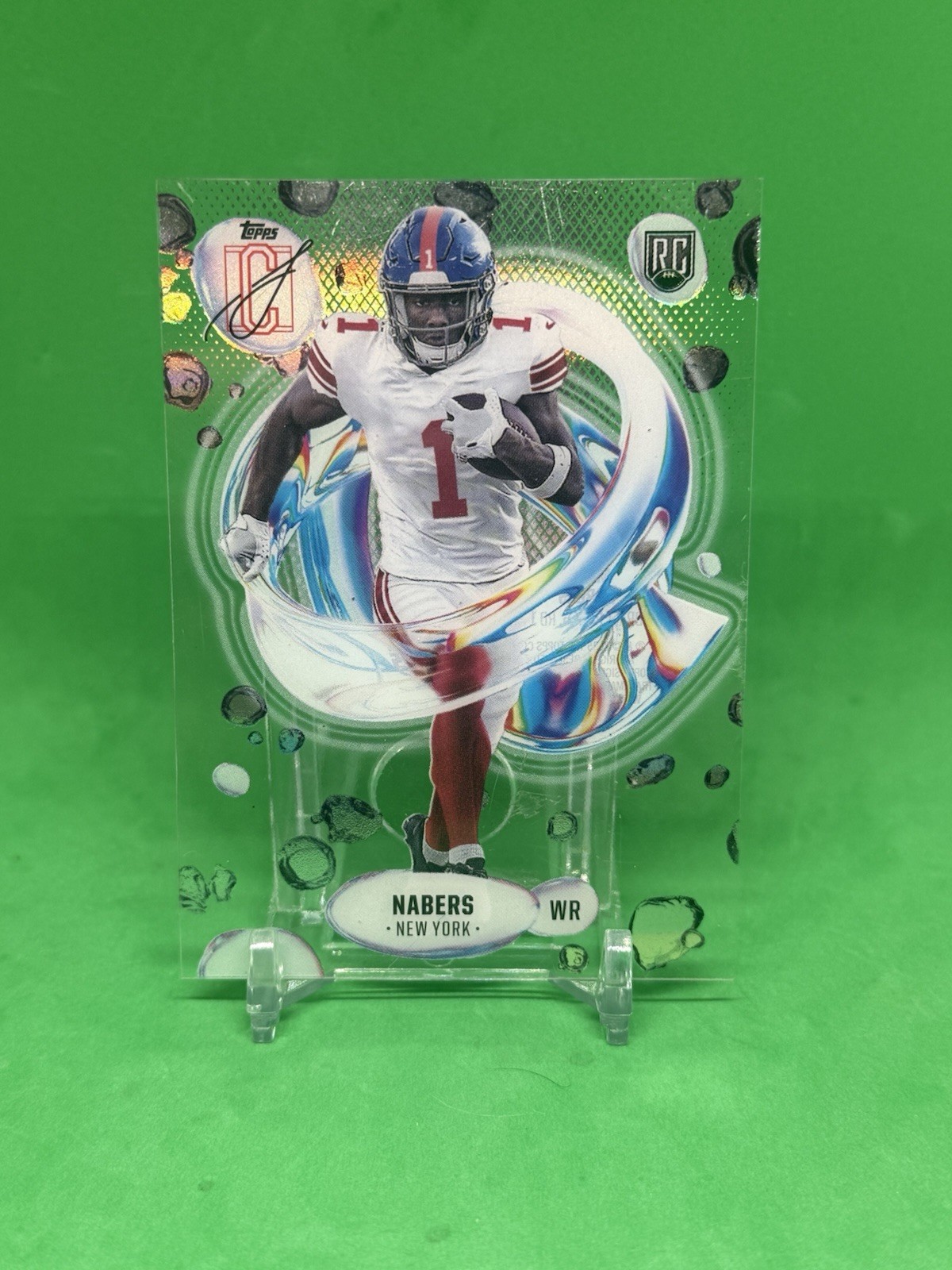 2024 Topps Signature Class #F-7 - FLUIDITY *SSP* MALIK NABERS ROOKIE (RC) Giants