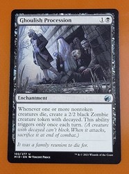 Ghoulish Procession #102 - Innistrad: Midnight Hunt - MTG Uncommon