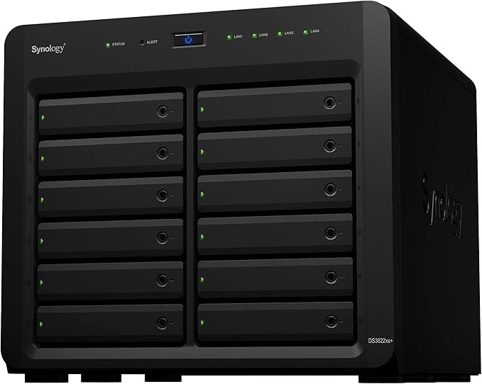 Synology DS3622xs+ 12-Bay NAS – Xeon, 16GB ECC, 10GbE