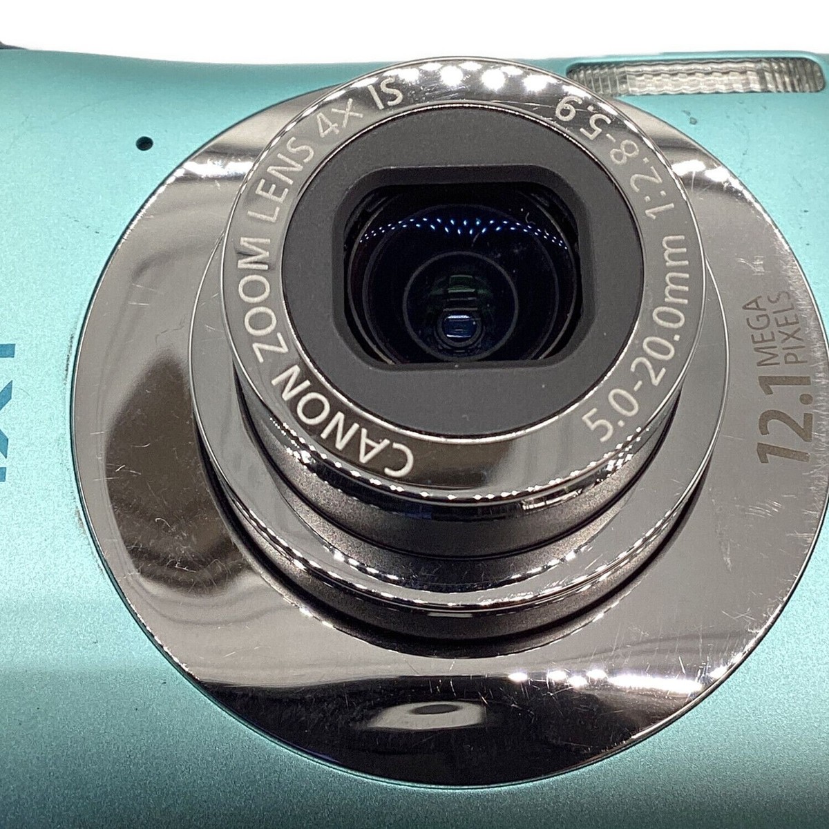 Canon IXY 200F Green 12.1 MP Compact Digital Camera Working