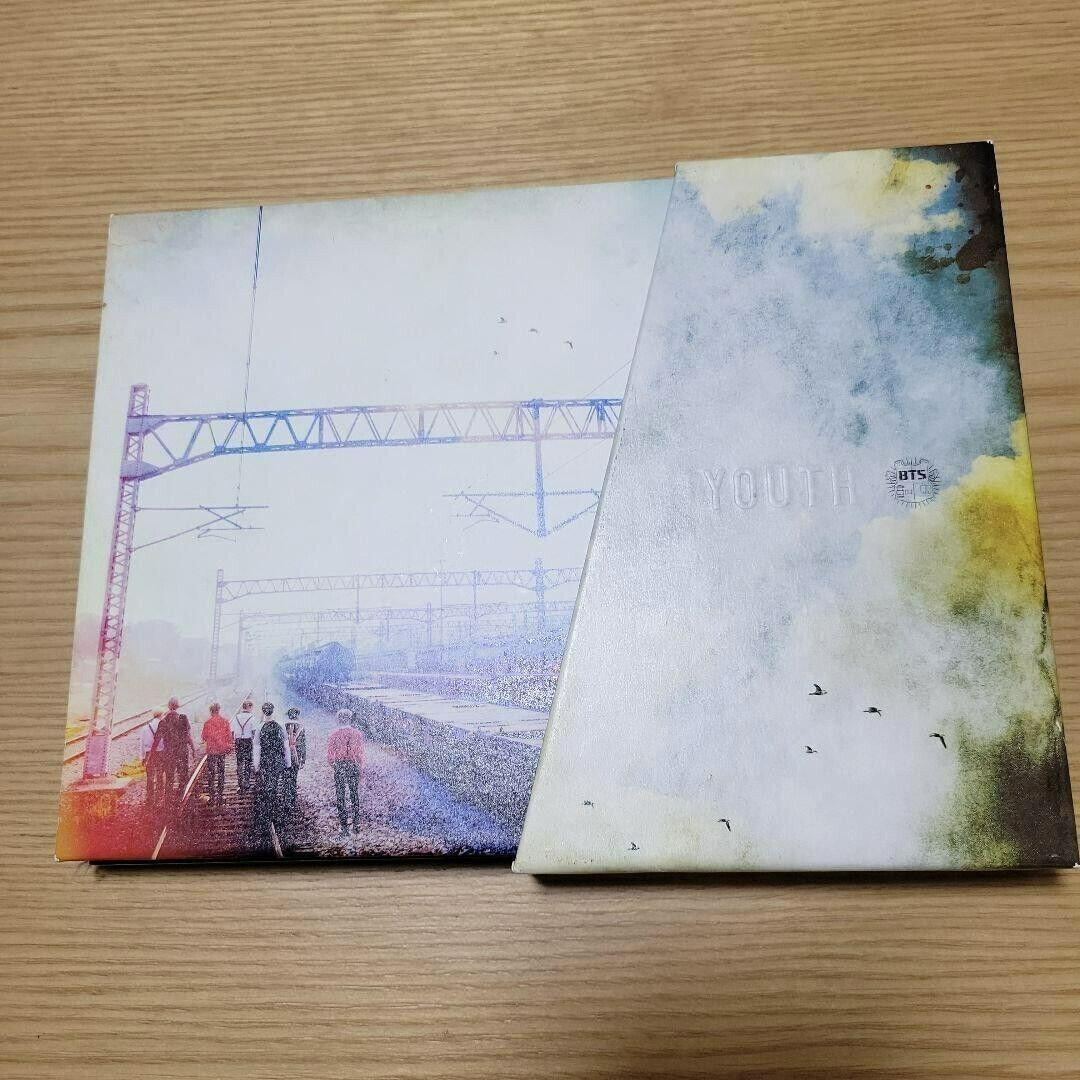 BTS Bangtan Boys YOUTH 2nd album first press CD DVD Booklet Photobook