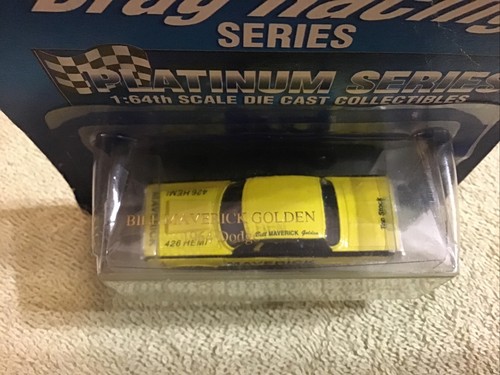1994 Action BILL MAVERICK GOLDEN 1964 Dodge NHRA 1/64 Diecast NEW - Picture 3 of 7